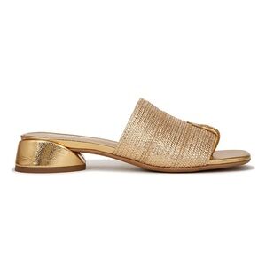 Women's Loran Stacked Heel Slide Dress Sandals *WORN ONCE*